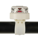 Crazy Safety Bicycle Bell Tiger - White - Laadlee