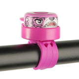 Crazy Safety Bicycle Bell Leopard - Pink - Laadlee