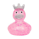 Lilalu Glitter Duck With Crown - Pink