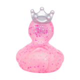 Lilalu Glitter Duck With Crown - Pink