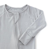 Anvi Baby Organic Zipper Sleepsuit - Cloudy Grey