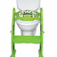 Karibu Frog Shape Cushion Potty seat with Ladder - Green - Laadlee