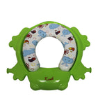Karibu Frog Shape Cushion Potty seat with Ladder - Green - Laadlee