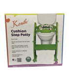 Karibu Frog Shape Cushion Potty seat with Ladder - Green - Laadlee
