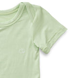 Anvi Baby Organic Bamboo Spandex Bodysuit - Light Mint