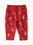 Jelliene All Over Printed Pants - Red - Laadlee