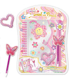 Hot Focus Groovy Flower Journal With Pouch - Laadlee