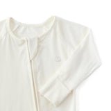 Anvi Baby Organic Zipper Sleepsuit - Daisy White