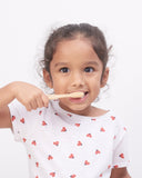 Anvi Baby 100% Biodegradable Bamboo Toothbrush - Pack of 4