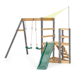 Plum Barbary Wooden Playcentre With Swing And Slide - Laadlee