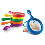 Learning Resources Primary Science Jumbo Magnifiers (Set Of 6)