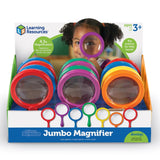 Learning Resources Jumbo Magnifier Countertop Display - Set Of 12 Pop