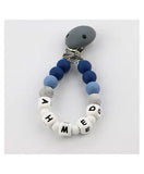 Desert Chomps Personalized Pacifier Clip - Midnight Blue