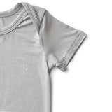 Anvi Baby Organic Bamboo Spandex Bodysuit - Grey