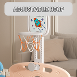 Lovely Baby Kids Playpen With Basketball Hoop - 24pcs