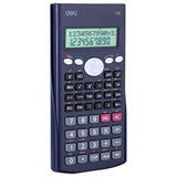 Deli Scientific Calculator 240F-10+2 Digits Grey E1710