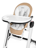 Peg Perego Siesta Follow Me Multifunction Ultra Compact High Chair - Ambience/ Brown