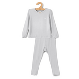 Anvi Baby Bamboo Spandex Pajama 18m-24m - Grey