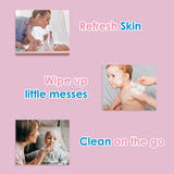 Cool & Cool Baby Wipes 80pcs + Baby Oil 100ML - Combo Pack