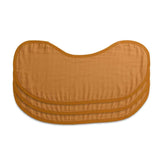 Anvi Baby Set of 3 Organic Bamboo Burp & Bib Cloth - Mustard