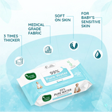 Mother Sparsh 99% Pure Water Baby Wipes - 72pcs - Laadlee
