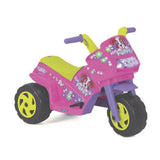 Peg Perego Mini Puppy Ride-On Motorbike - Pink And Green