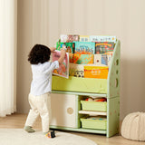 Lovely Baby Books Storage Rack - Green
