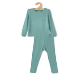 Anvi Baby Bamboo Spandex Pajama 18m-24m - Soft Sage