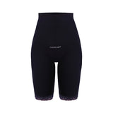 Sankom - Patent Short Shaper with Lace - Black - Laadlee