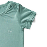 Anvi Baby Organic Bamboo Spandex Bodysuit - Soft Sage