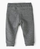 Jam Boys Solid Dark Grey Elastic Waist Joggers