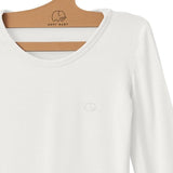 Anvi Baby Bamboo Spandex Pajama 18m-24m - White