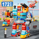 Feelo Variable City Guard Robot Building Blocks Set - 172pcs
