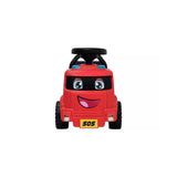 Evo Fire Engine Foot to Floor Ride on - Red & Black