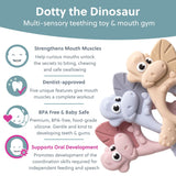 Bibado Teething Toy Dotty the Dinosaur - Mist