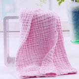 Anvi Baby Organic 6 layered Muslin Bath Towel - Tickled Pink