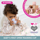 Bibado Sippit Silicone Open Trainer Cup Pack of 2 - Mist