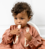 Bibado Handi Cutlery Attachable Baby Cutlery - Fawn