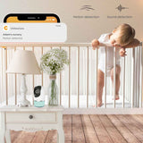 Chillax Smart Candle Baby Monitor - 5'' Hd Lcd Screen With Remote-Controlled 2K Qhd Camera