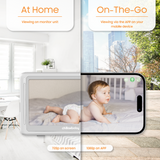 Chillax Giraffe Pro Max Baby Monitor 5'' Hd Lcd Screen With Full Hd 1080P Camera