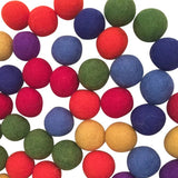 Papoose Rainbow Balls 3.5cm - 49pcs