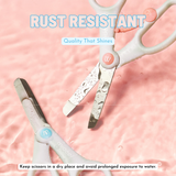 Mideer Kids Safety Scissors - Aqua Blue