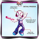 Blokees Figures Spidey and His Amazing Friends - Ghost spider Gwen Stacy