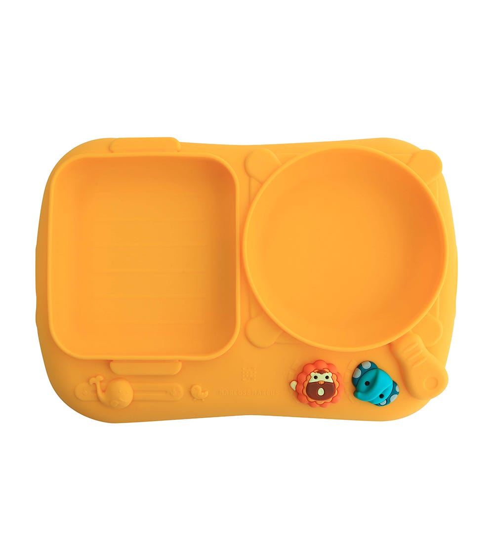 Marcus & Marcus - Creativplate With Suction - Little Chef - Lola - Laadlee