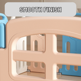 Lovely Baby Kids Playpen With Basketball Hoop - 24pcs