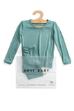 Anvi Baby Bamboo Spandex Pajama 2Y-4Y - Soft Sage