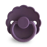 Frigg Daisy Silicone Baby Pacifier 0M-6M ,Pack of 1 , Violet Dream - Size 1