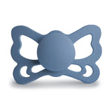 Frigg Butterfly Anatomical Silicone Baby Pacifier 0M-6M ,Pack of 1 , Ocean View - Size 1