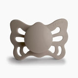 Frigg Butterfly Anatomical Silicone Baby Pacifier 6M-18M ,Pack of 1 , Portobello - Size 2