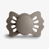 Frigg Lucky Symmetrical Silicone Baby Pacifier 0M-6M ,Pack of 1 , Portobello - Size 1